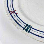 Plat rond KG Lunéville "Tolosa", 1910-1920