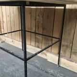 Table or rectangular console wrought iron