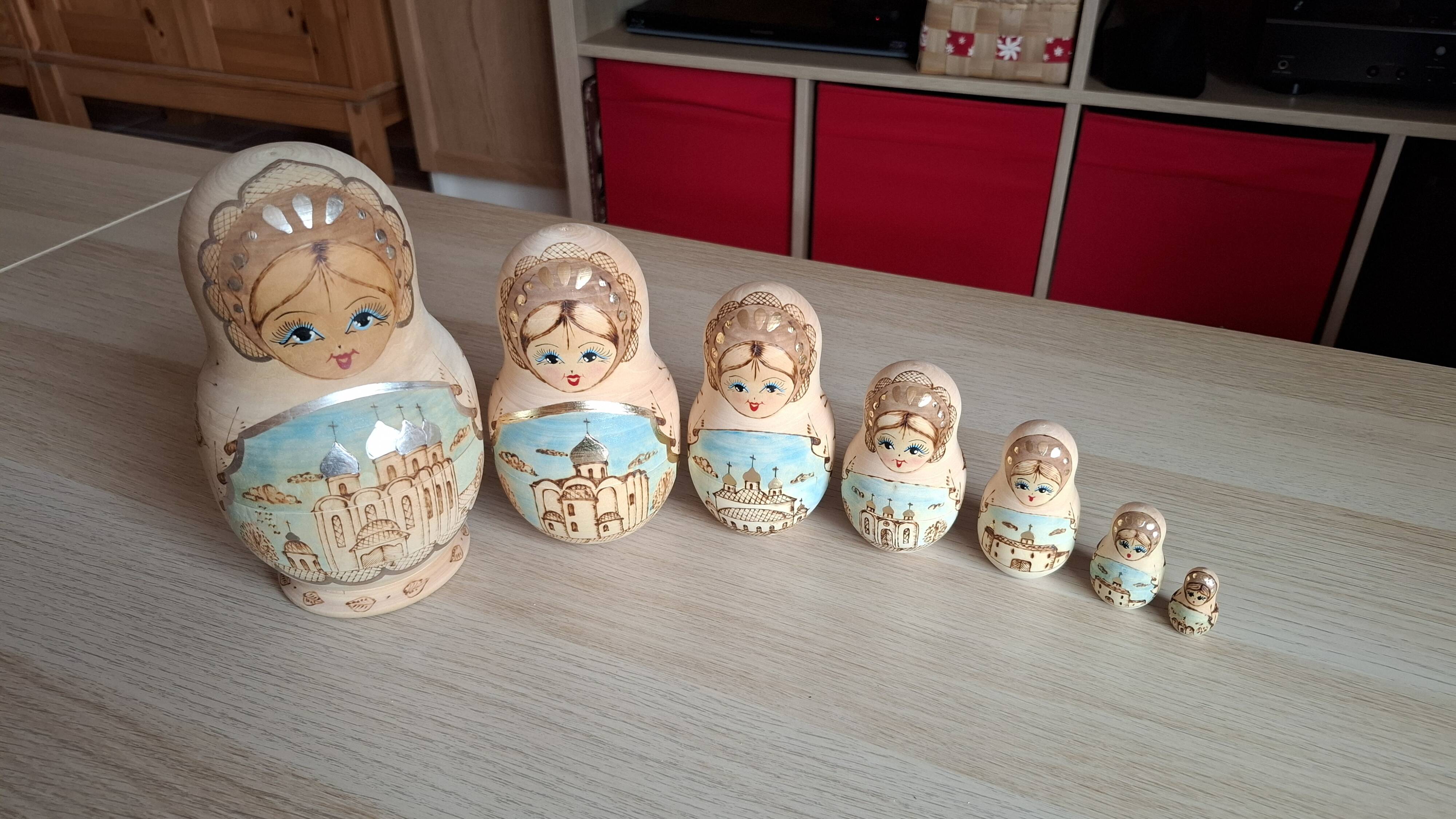 Russian matryoshka dolls