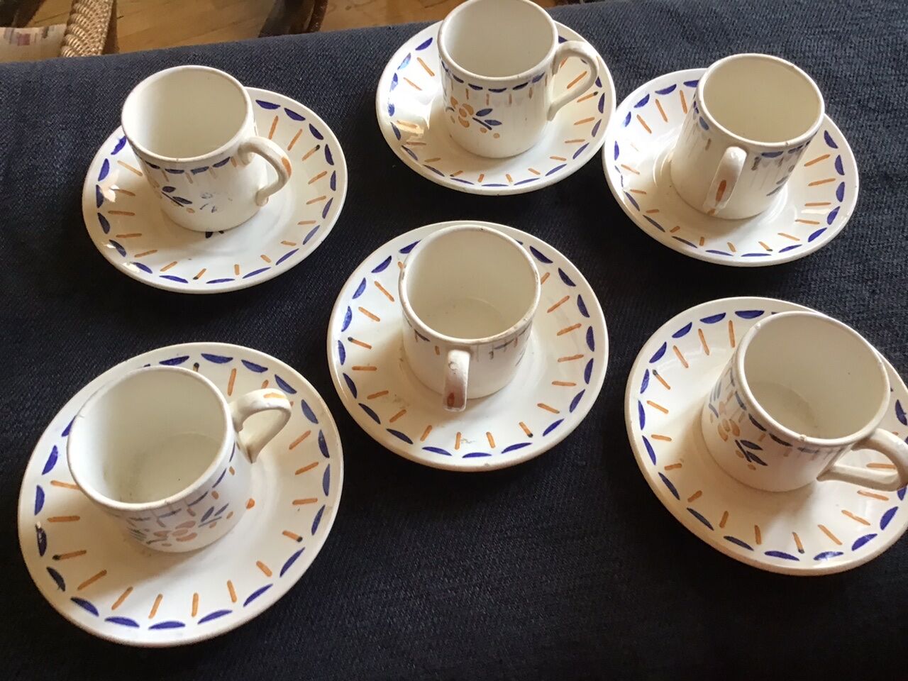 Art Deco 6-cup coffee set