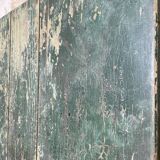 Vintage farm table with spindle legs.