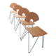 Chaise Mikado 1800 de Walter Leeman