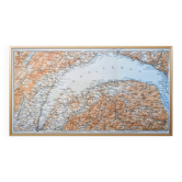 Lake Geneva, old map, printed in 1906.