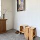 Pair of pine stools or bedside tables, mountain furniture, 1950s