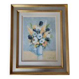 Painting by Gilbert Artaud: bouquet