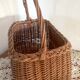 Panier en osier ancien