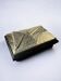 Brutalist wood and resin vanity box, Italy, 1980