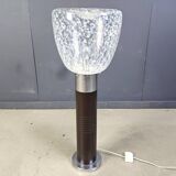 Vintage italian murano glass space age floor lamp, 1970s