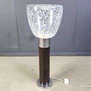 Vintage italian murano glass space age floor lamp, 1970s