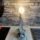 Foot Lamp bedside office chrome 1950 60