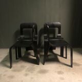 Set of 4 chairs by Gigi Sabadin 1970's