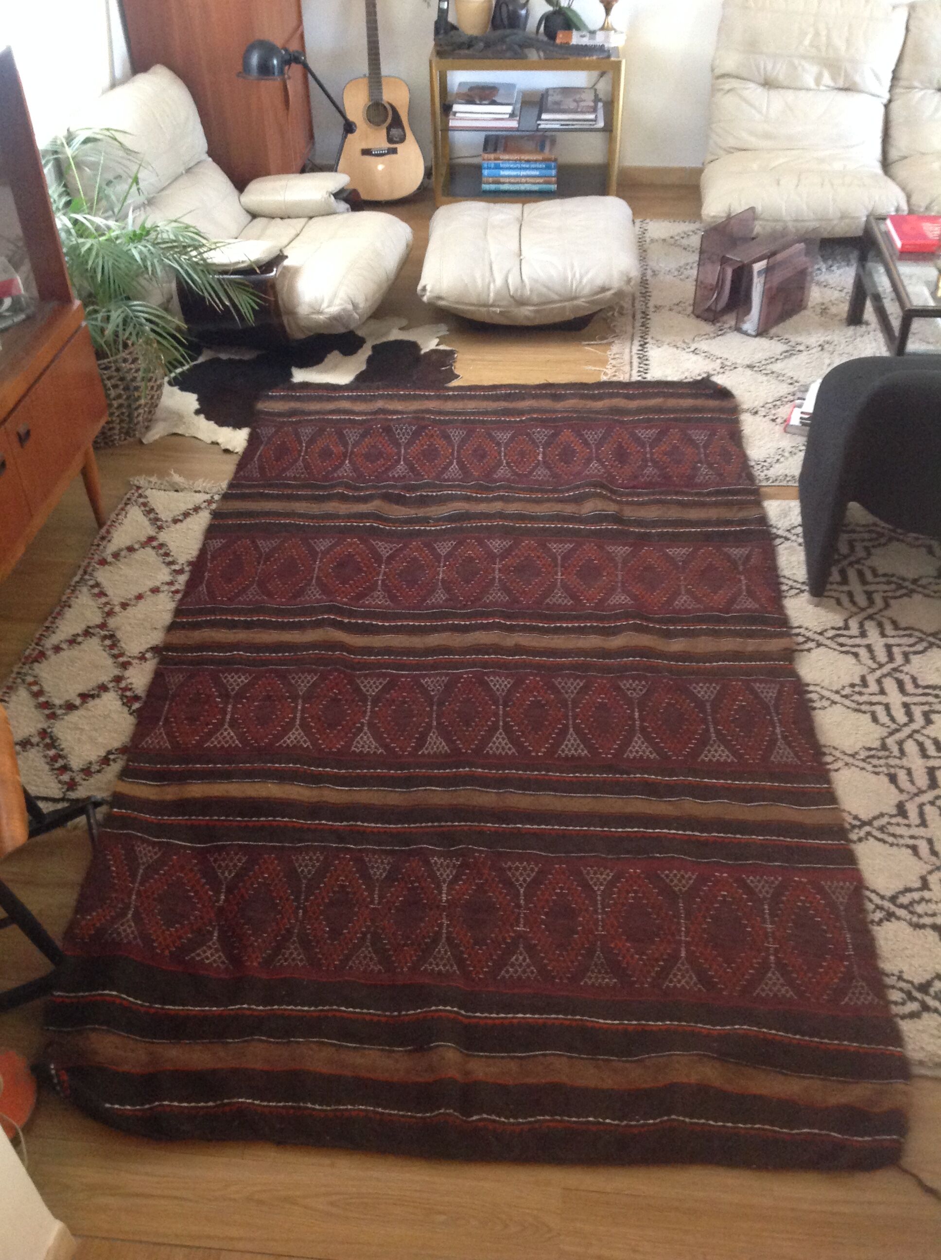 Berber carpet in goat hair 270x165cm