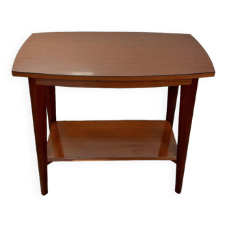 Console side table with compass legs