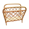 Wicker magazine holder