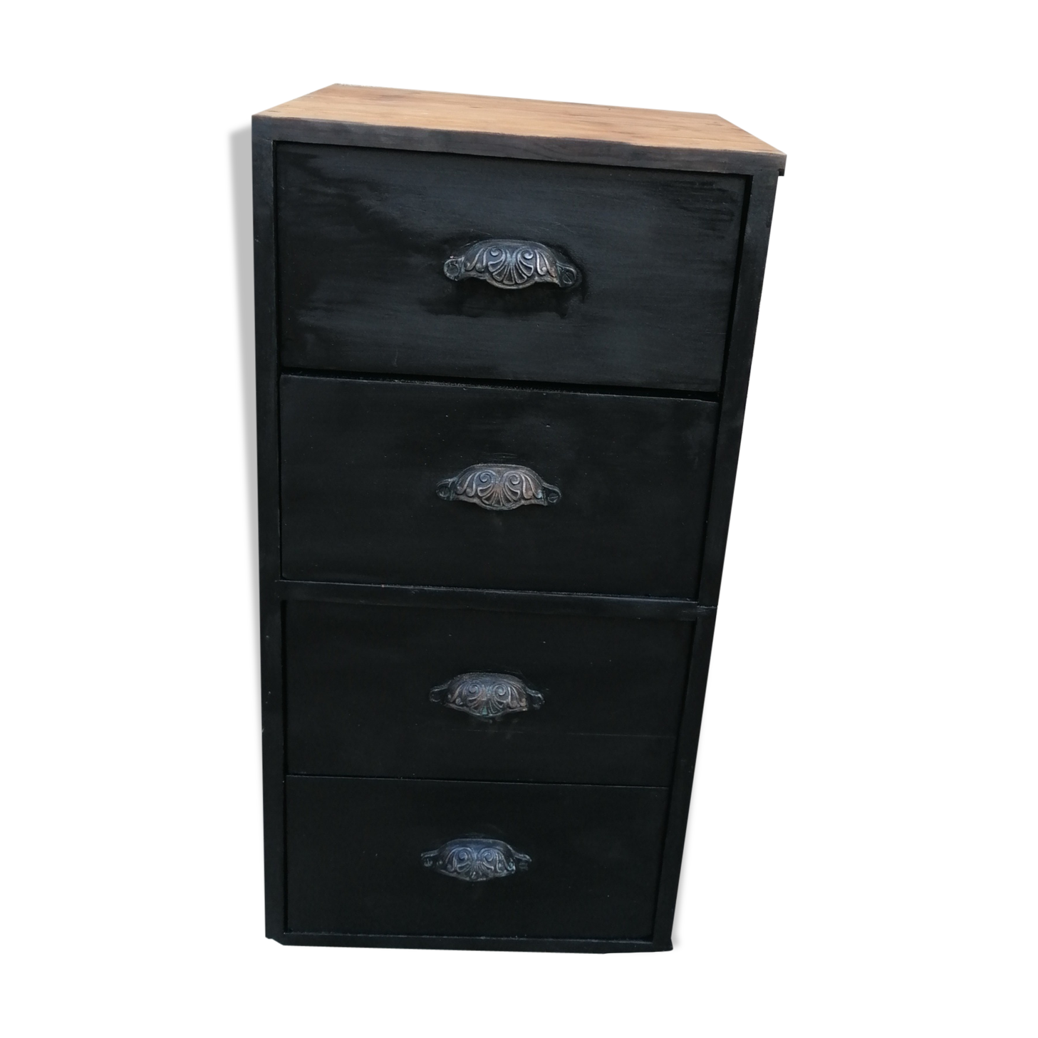 Wooden craft furniture with drawers