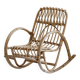 VINTAGE RATTAN ROCKING CHAIR