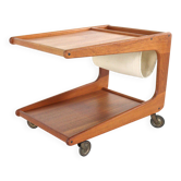 Sika Mobler trolley with magazine holder 'Hellet'