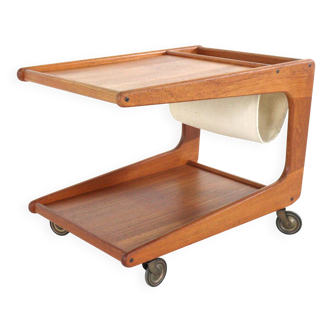 Sika Mobler trolley with magazine holder 'Hellet'