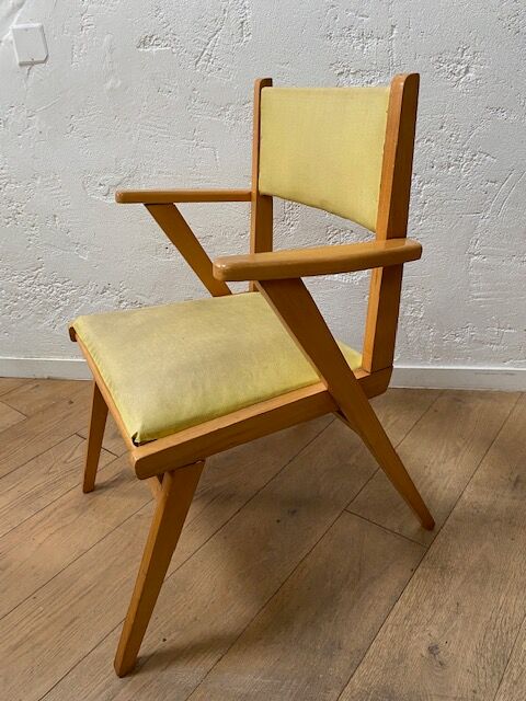 Vintage bridge chair