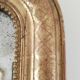 Miroir doré à la feuille Louis Philippe (  77 cm x  59 cm )