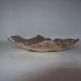 Empty pocket in silver metal