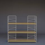 Bibliothèque suédoise à étagères par Kasje & Nils Nisse Strinning pour String, années 1950