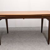 Extendable teak dining table by LB Kofod Larsen circa 1960