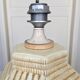 Vintage Living Room Lamp Base - Ceramic Earthenware Decoration 1970 -1980