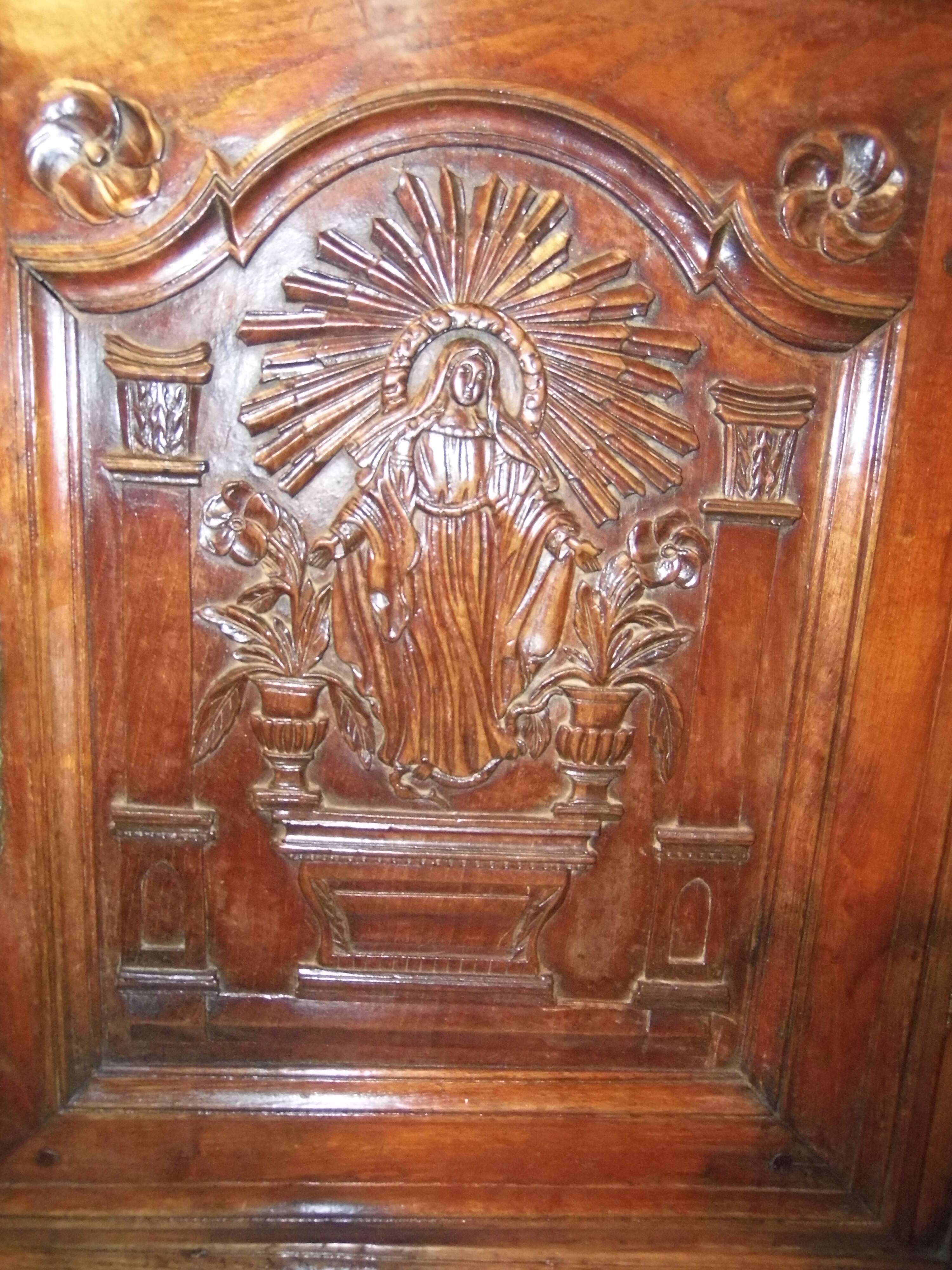 19th century chestnut sideboard