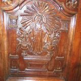 19th century chestnut sideboard