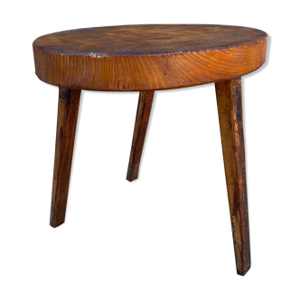 Tabouret de ferme vintage