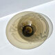 Large Art Deco smoked glass bowl
