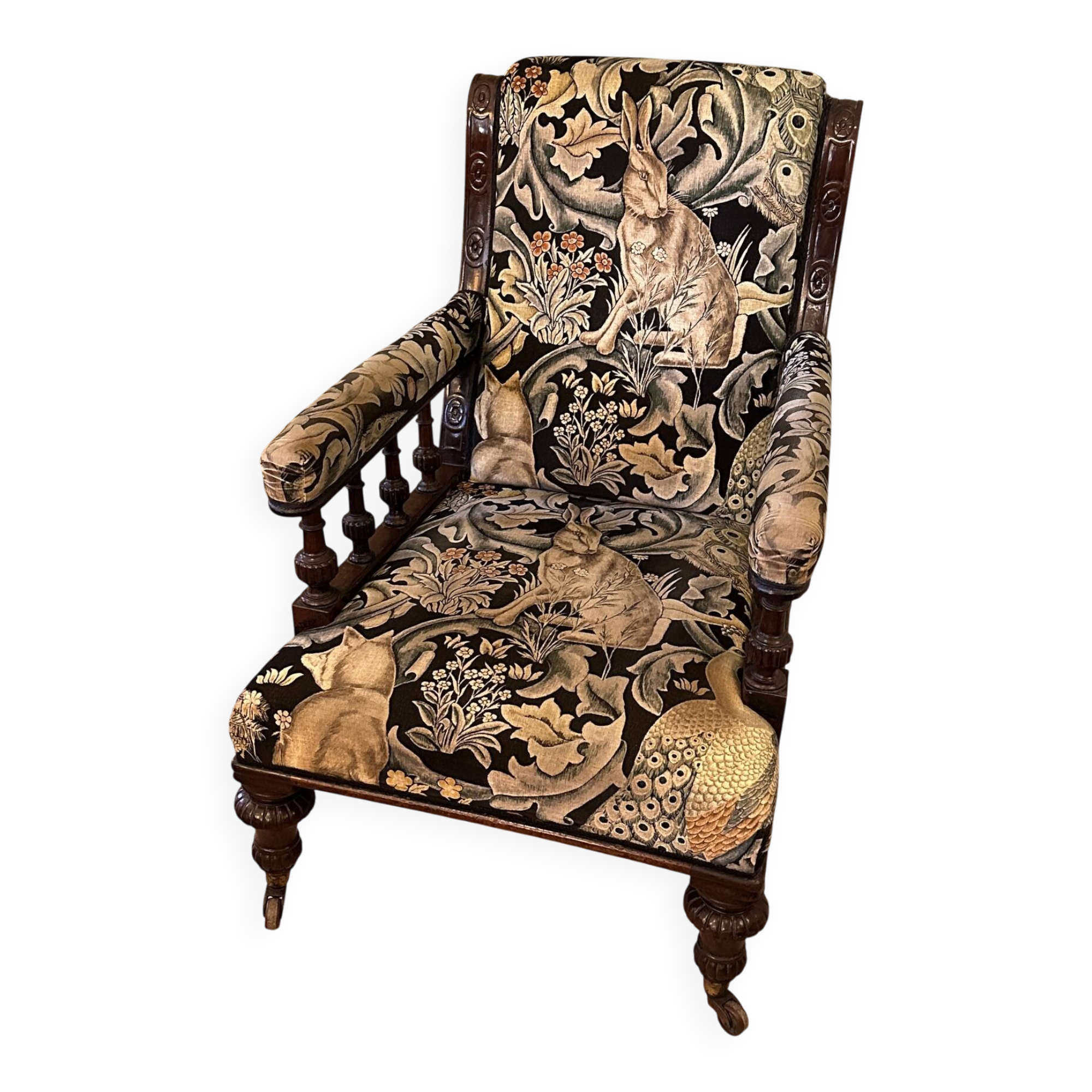 Victorian armrest chair