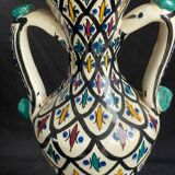 Safi Moroccan vase with 2 handles