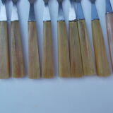 Set of 9 cake forks