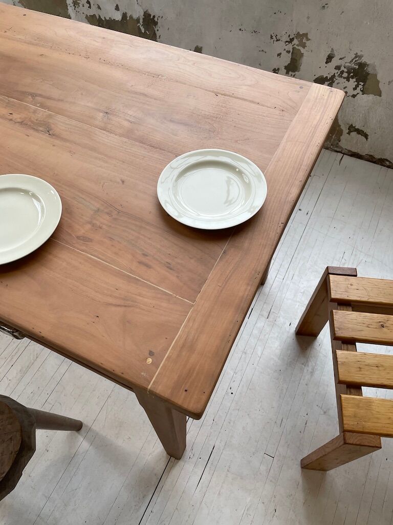 Cherry farm table - oak 2m60