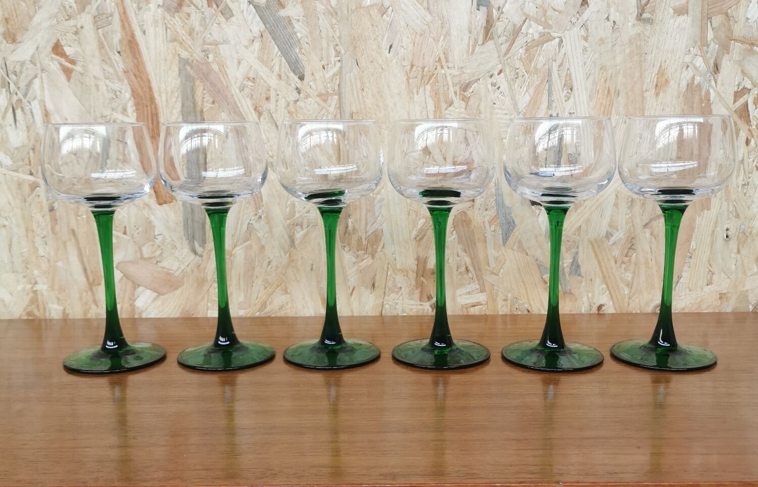 Service de 6 verres à vin d'Alsace