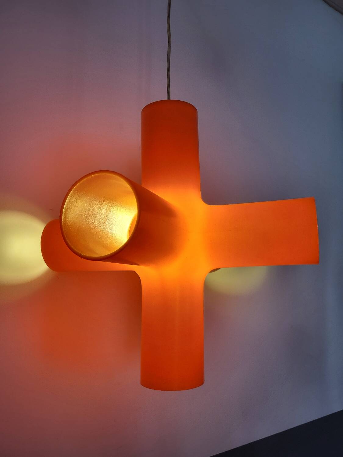 Vintage Crosslight pendant lamp Jan Melis and Ben Oostrum