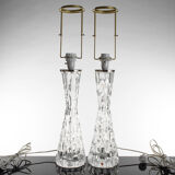 Pair of table lamps model RD-1477 by Carl Fagerlund for Orrefors