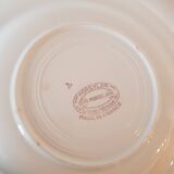 8 flowered soup plates L'amandinoise