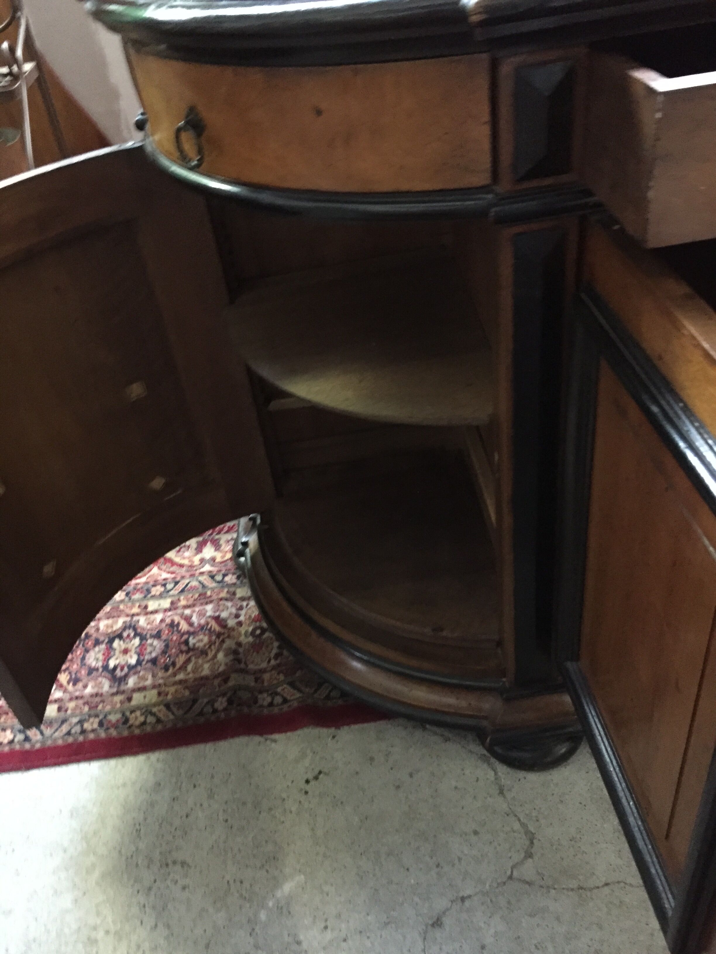 Napoleon III walnut buffet