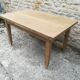 Oak farmhouse table