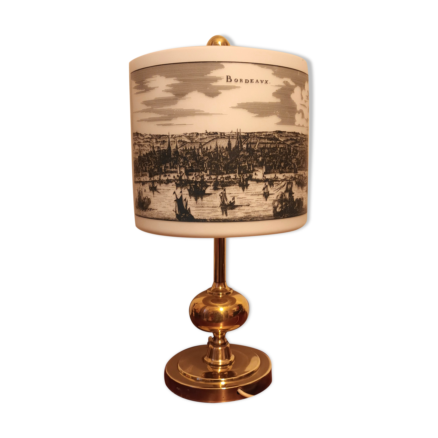 Philips lamp "Parys, Bordeaux" of the 60s