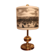 Lampe Philips "Parys Bordeaux" des années 60