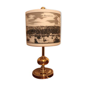 Philips lamp "Parys, Bordeaux" of the 60s