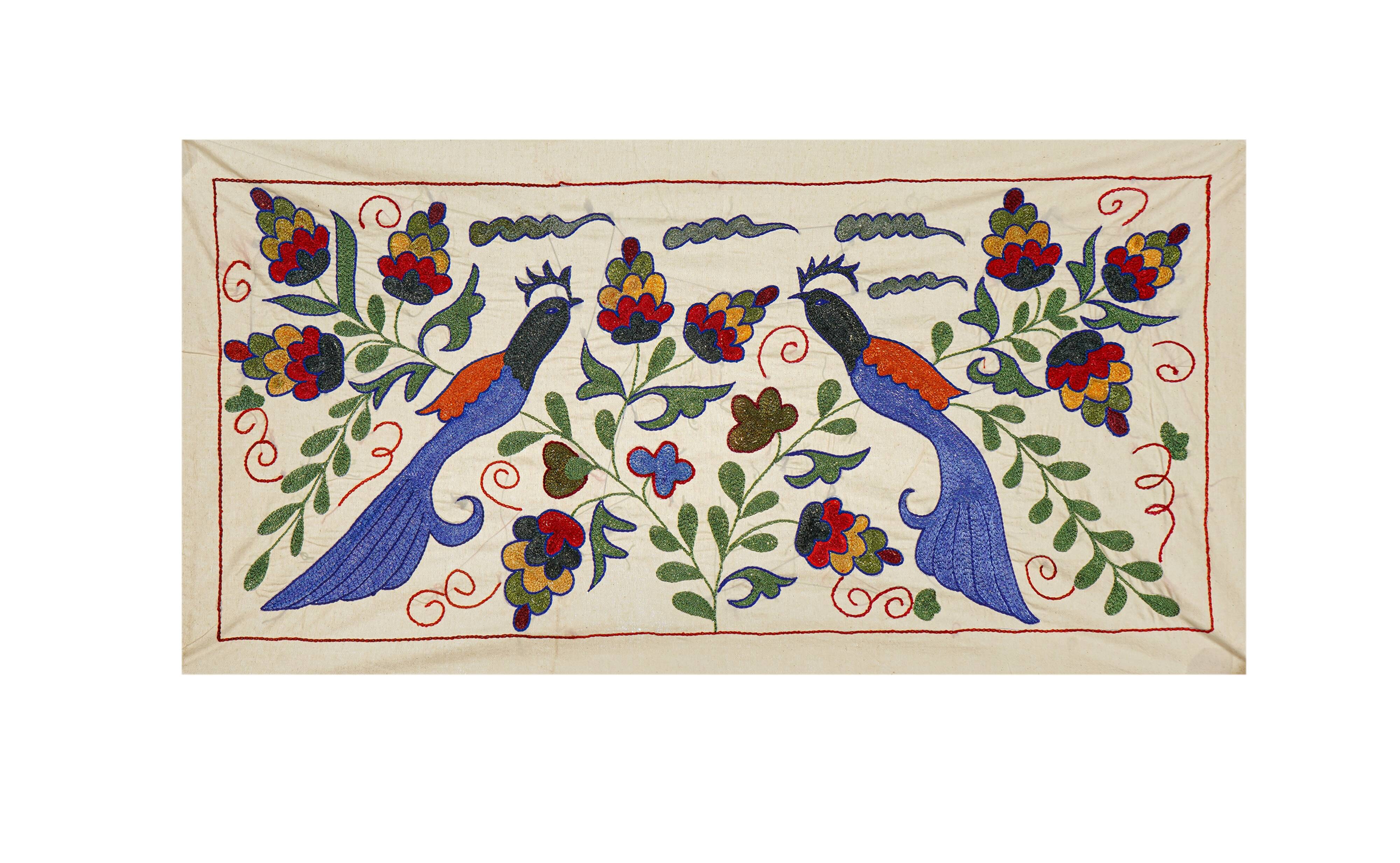 Vintage Turkish hand-knotted rug 46x90 cm