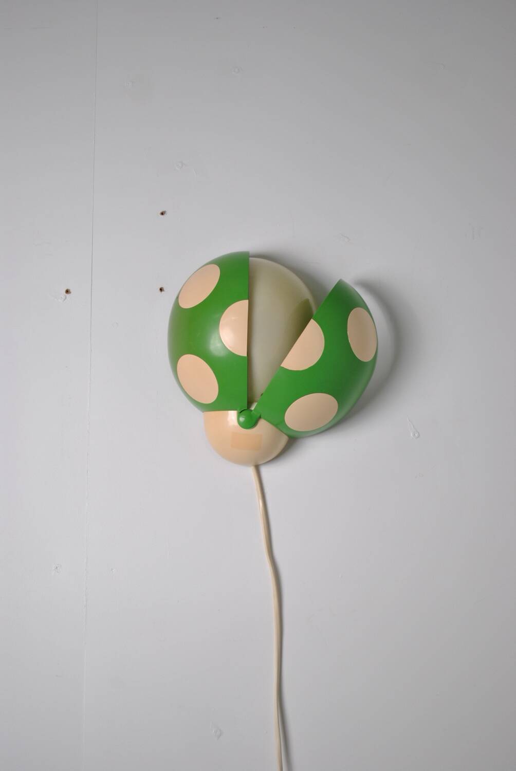 Lucinelle ladybug wall lamp by Jean-Pierre Vitrac 1979