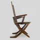 Beech armchair, deckchair by Triconfort, France 1960