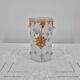 Small enamelled glass vase with armorial design in Historismus style from 19th century Bohemia.