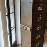 A vintage Roneo industrial flapper from the 1950s with a rusty patina